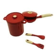 thumbnail image 1 of Utensilios de Cocina para , Juguetes Educativos para Edades Tempranas, Utensilios de Cocina para , Juguetes para Juego D Rojo Macarena Utensilios de cocina para casa de muñecas, 1 of 7