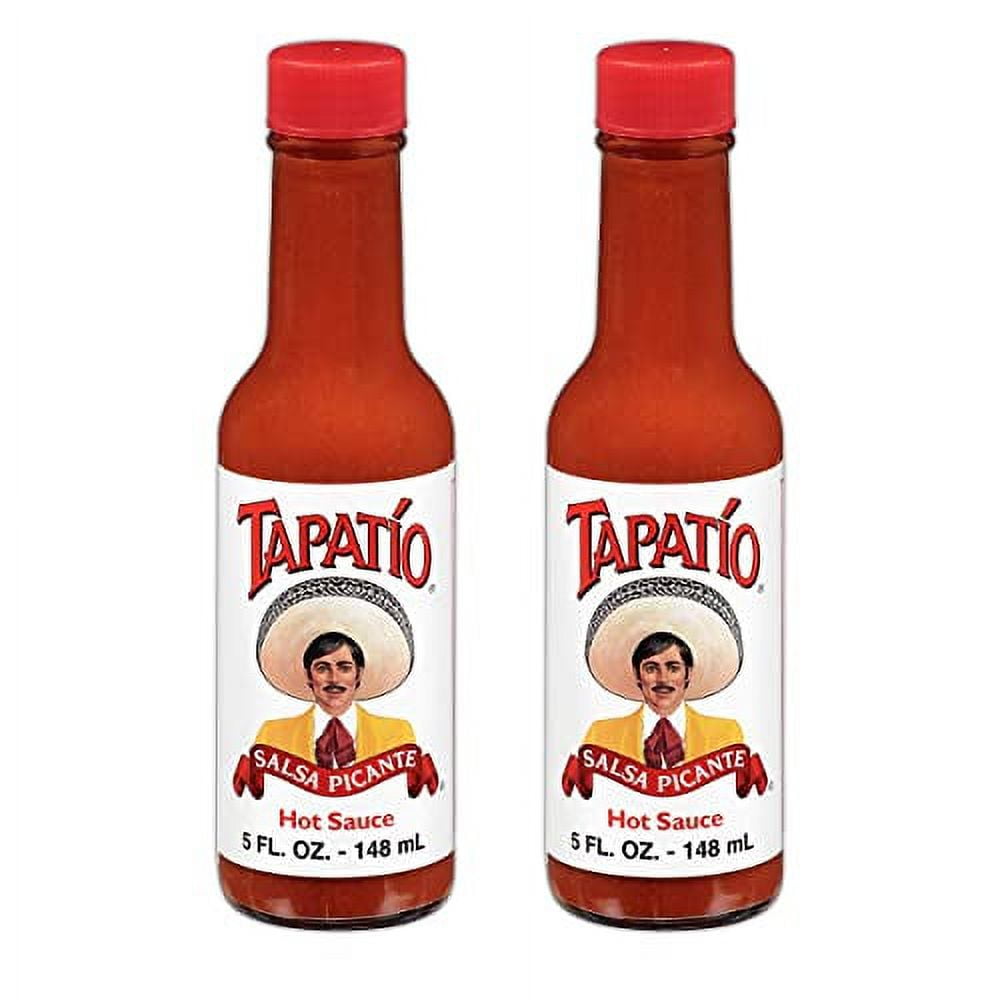 Tapatio Hot Sauce - Original 5 oz Glass Bottles - Salsa Picante (2
