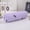 Purple-PP, variant on MMJ Bowknot Pencil Case Soft Fabric Large Capacity Zipper for Pens Makeup Storage 8.3x2.4x2in