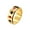 Gold, variant on Men Women's Stainless Steel Ring Spades Hearts Plum Square Cards Band Ring Silver Size 11