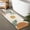 Orange, variant on Boho Bathroom Runner Rug Non Slip, Large Long Bathroom Rug Cute Bath Mat for Bedroom Hallway Kitchen, Soft Plush Washable Shower Rug