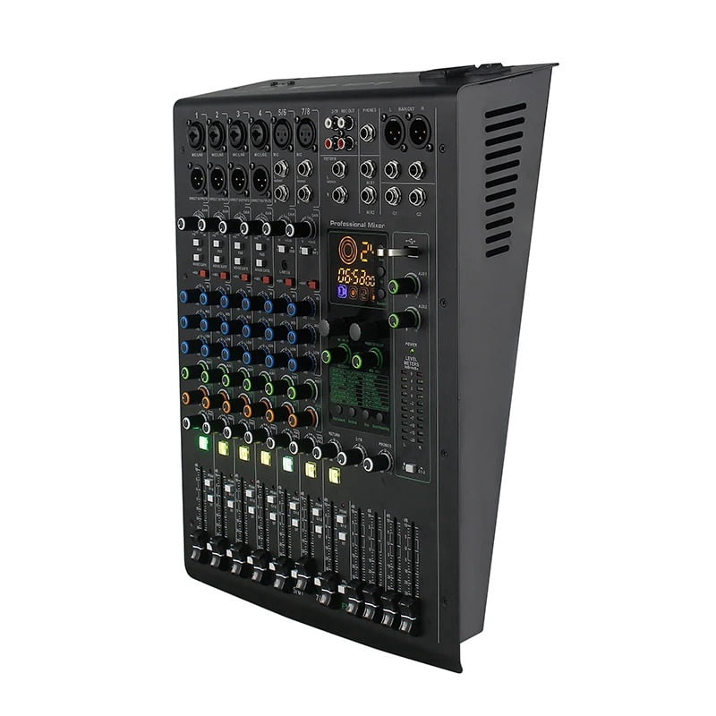 Professional 8 Channels DJ Mixer Controller 24 DSP Mixing Console Usb Mixer