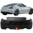 thumbnail image 2 of Ikon Motorsports Compatible with 09-20 Nissan 370Z NS Style Rear Bumper Cover Replacement LED Brake Light PP, 2 of 7
