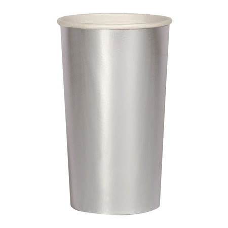 Meri Meri Silver Highball Cups, 8ct