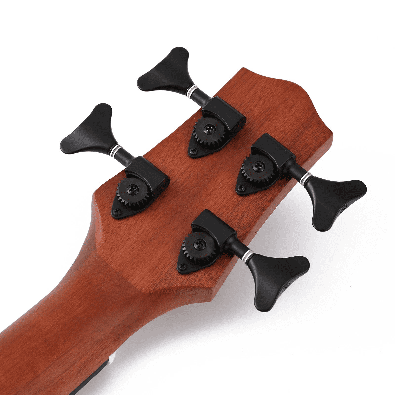 Batking Bass Ukulele For Adults UBass Ukelele Baritone Fretless Electric with F-Holes and Gig Bag 30 Inch Ukulele For Kids
