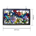 thumbnail image 4 of Fine Art Lighting Tiffany Window Panel, 28 by 17-Inch, 363 Glass Cuts, 4 of 4