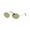 Polished Arista Gold Frame | Bottle Green Lens, variant on RB3547 OVAL METAL SUMMER CAPSULE Oval Shape Sunglasses Arista Gold Frame | Light Violet - Lens 51mm