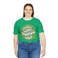 thumbnail image 4 of St Patricks Day Unisex T-Shirt, Luckiest CNA Nurse Ever, 4 of 7