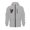 Grey1, variant on LUOGENLI Mens Hoodies Graphic Cotton Men's Zip up Hoodie Casual Loose Fit Pullover Sweatshirt for Autumn Winter Comfortable Streetwear Outerwear Mens Hoodies Black Camo Grey2 Size XXXL