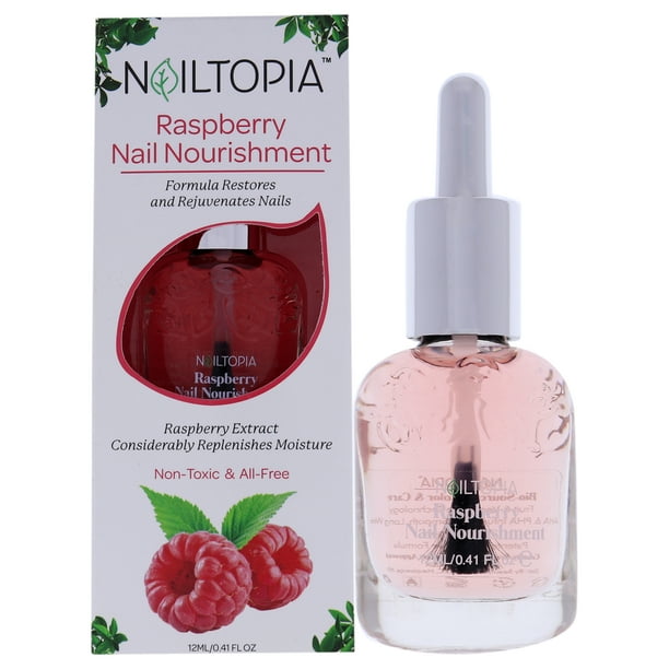 Nailtopia Tratamiento de Uñas Nutrición de uñas - Frambuesa 0.41 oz Nailtopia Nailtopia Nail Treatment 0.41 oz