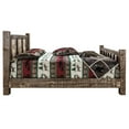 thumbnail image 4 of Montana Woodworks MWHCTBSLLZBEAR Homestead Collection Twin Size Bed with Laser Engraved Bear Design, Stain & Clear Lacquer Finish, 4 of 5