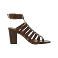 thumbnail image 2 of Vionic Womens Sami Leather Ankle Strap Block Heels, 2 of 3