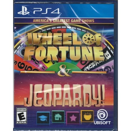 America''s Greatest Game Shows: Wheel of Fortune & Jeopardy! PS4 (Brand New Fact