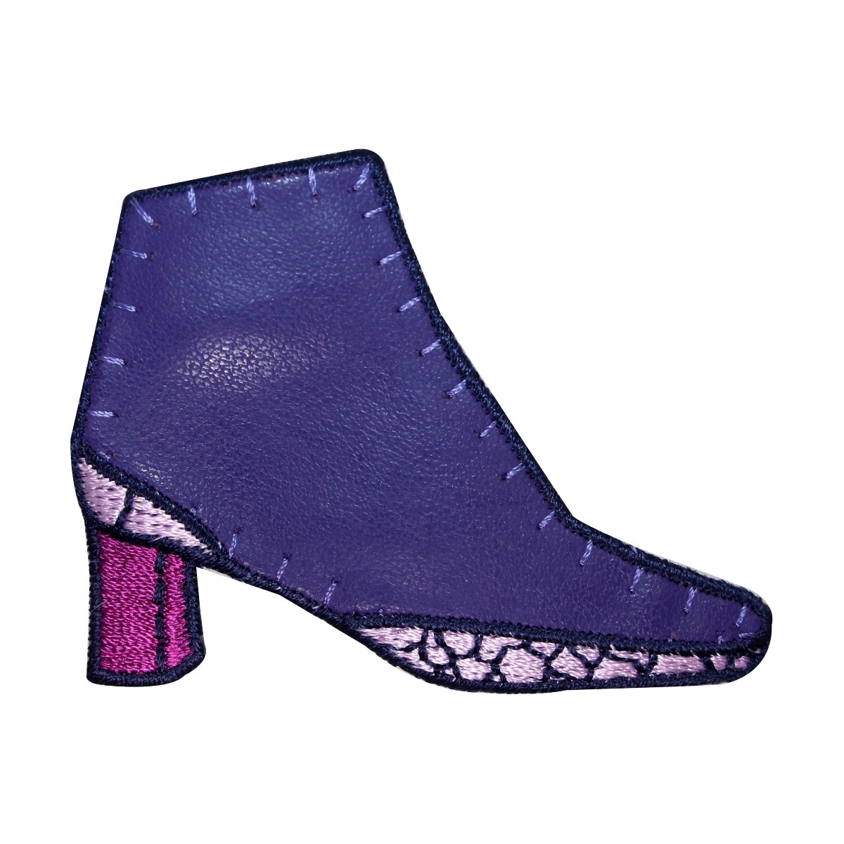 CoolPatches ID 8530 Pleather Heel Boot Patch Shoe Women Fashion