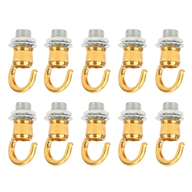 Ceiling Light Hook,10PCS Zinc Alloy Opening Light Decoration Accessory Zinc Alloy Hook Best in Class