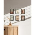 thumbnail image 6 of HAUS AND HUES Solid Oak 4x6 Black Photo Frame for Wall or Tabletop Set of 9-4x6 Frame Black, 4 by 6 Picture Frame, Wall Frame 4x6 Frames for Pictures, 4x6 Picture Frame Black Wood (Black Oak Frame), 6 of 6