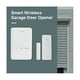 thumbnail image 2 of Abre-puertas de garaje inteligente Tuya WiFi, inalámbrico, 433 MHz, sensor de puerta para Alexa, Google Home, para almacén, color blanco, 2 of 5