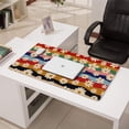 thumbnail image 3 of Long Mouse Pads for Desk,Pioneer Flower Floral Print Pattern Desk Mats on Top Of Desks, Desk Mouse Pad Extra Large with 3mm Non-Slip Base and Stitched Edge for Gaming,Office,Work,Home 31.5"x15.7", 3 of 6