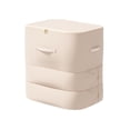 thumbnail image 2 of Up to 50% Off! Boovnll Clothes Storage, 135L Large Capacity Thicken Non-Woven Foldable Storage Bags with Reinforced Handles & Zippers for Clothing, Blanket, Comforters, Storage and Organization, 2 of 5