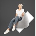 thumbnail image 3 of Easy Bean Bag Light Grey, 3 of 7