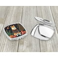 thumbnail image 3 of Shiba Inu Christmas Compact Mirror 2.75 in x 3 in, 3 of 4