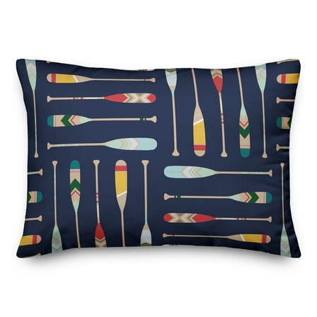Creative Products Oar Pattern 14x20 Indoor / Outdoor Pillow