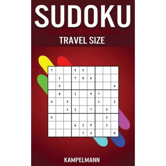 Sudoku Travel Size: 200 Easy to Hard Levels - Small Travel Friendly Edition Only 5" x 8"