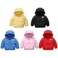 thumbnail image 5 of Bullpiano 0-5Y Boys And Girls Cartoon Warm Down Cotton Jacket for Snowy Outdoor Play Photography (Pink), 5 of 8