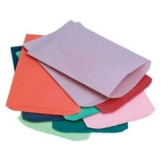 School Smart Pinched Bottom Paper Bags, 12 x 15 Inches, Assorted Colors, Pack of 14