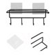 thumbnail image 5 of Estante de almacenamiento para baño soporte de toalla de hierro para cocina gancho de papel para rollo de tijera estante de almacenamiento para baño estante de almacenamiento ANGGREK Otros, 5 of 7
