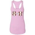 thumbnail image 3 of Play with These Balls Racerback Tank, 3 of 3