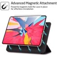 thumbnail image 2 of Étui Compatible avec Ipad Pro 11 Pouces 2018 - [Compatible avec Apple Pencil] Étui Intelligent Magnétique avec Mise en Veille / Réveil Automatique - Étui de Protection Résistante aux Rayures pour Ipad Pro 11 Pouces 2018 - Noir, 2 of 7
