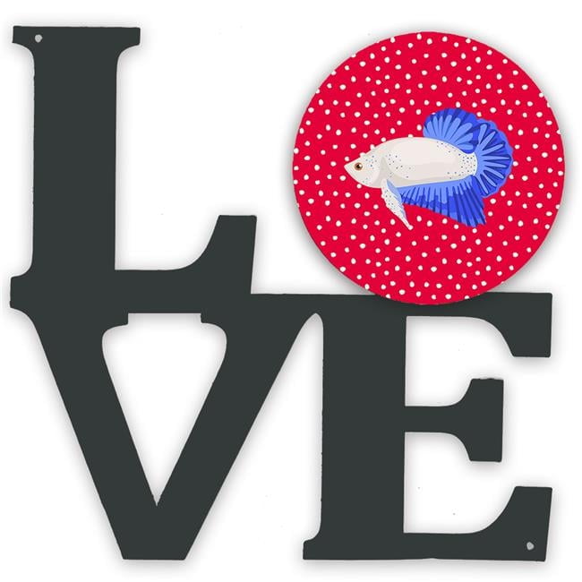 Carolines Treasures CK5214WALV Kyi-Leo Love Metal Wall Artwork