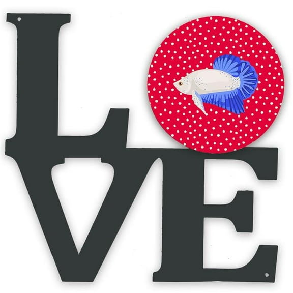Plakat Betta Love Metal Wall Artwork LOVE