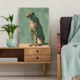 thumbnail image 5 of UXIEQU Cheetah Silhouette Canvas Wall Art Print 15.75x11.81 Inches, 5 of 8