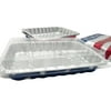 American Flag Foil Cake Pan with Plastic Lid - #1776P