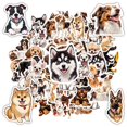 thumbnail image 4 of 35pcs Playful Puppy Stickers Animal Cartoon Pack for Luggage Suitcase Notebook, 4 of 9