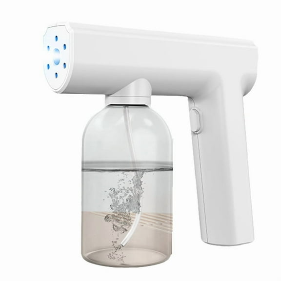 Barber Water Mister Wireless Electric Mister Water Steam Mist Disinfection Garden Mist Tool White