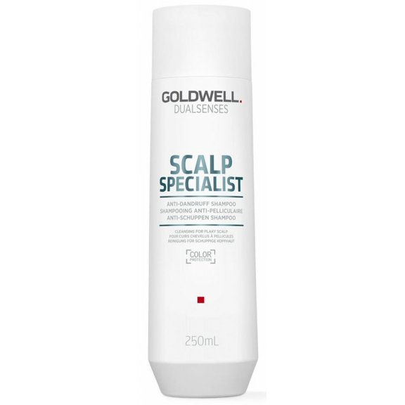 Goldwell Scalp Specialist Anti-Dandruff Shampoo, 8.4 oz, Pack of 1 w/ Sleek Teasing Comb