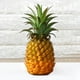 thumbnail image 5 of Figura de piña artificial, fruta falsa, centro de mesa para niños, juguetes y decoración del hogar. Amarillo 27x12cm, 5 of 9