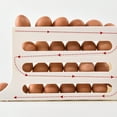 thumbnail image 4 of Toystoory Caja de almacenamiento de huevos para refrigerador, organización eficiente, color amarillo claro, gran capacidad, ahorro de espacio Cocina y Comedor, 4 of 6