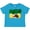 Turquoise, variant on Inktastic Pineapple Hedgehog Boys or Girls Toddler T-Shirt
