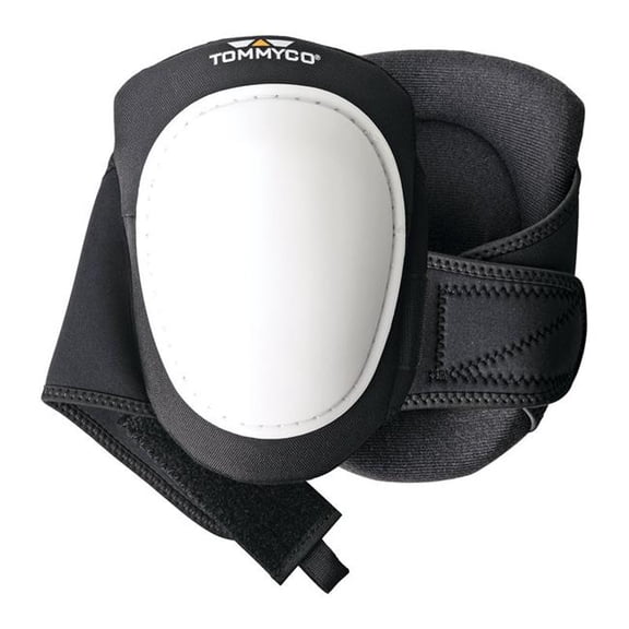Tommy 2684496 6.5 x 3.5 in. White Non-Marring Foam Hard Terrain Knee Pads, Pack of 6