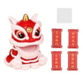 thumbnail image 2 of Nuevo Chino Danza Del León Figura Mesa para Regalo () Rojo, 2 of 5