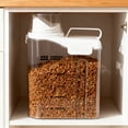 thumbnail image 4 of MKHSQHDG Today's Deals Airtight Food Storage Container with Freshness Lock Lid for Dry Kibble and Large Capacity Durable for and Cat Food Easy Design and Secure, 4 of 5