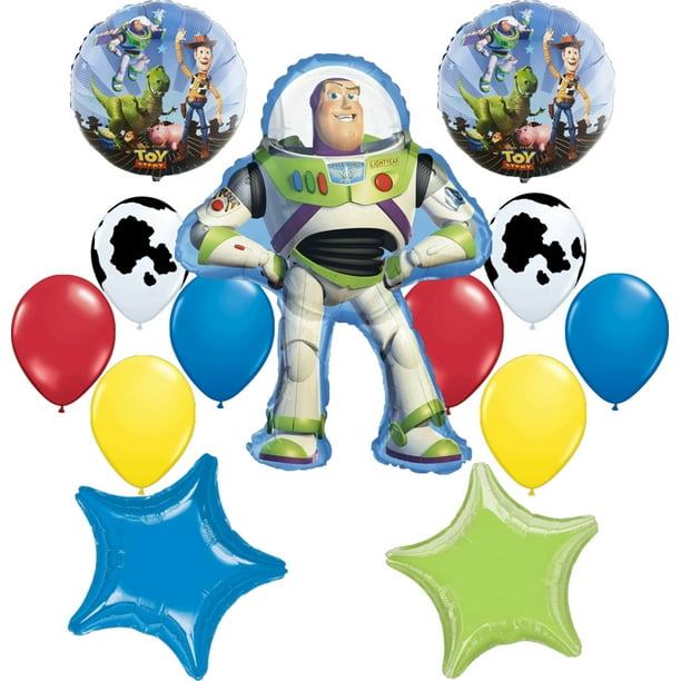 Toy Story Buzz Lightyear 13pc Balloon Bouquet. - Walmart.com