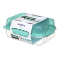 thumbnail image 3 of Contenedor Hermético Sistema Plastics Lunch Stack Rectangular de 1.8 l Varios Colores 1 Pieza, 3 of 4