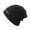 Black, variant on Joernso Solid Color Winter Warm Hat Streetwear Cap High Elastic Ultra-Thick Unisex Autumn Winter Knitted Beanie Accessories