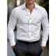 thumbnail image 1 of Camisa para hombre de 10 colores de manga larga a rayas con estampado 3D y solapa nueva camisa hawaiana Vaion de manga larga con botones moda informal, 1 of 6