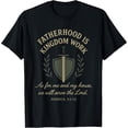 thumbnail image 2 of 100% Cotton Unisex Fatherhood is Kingdom Work T-Shirt, 2 of 5